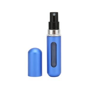 Oblivion Portable Perfume Spray Bottle - Mini Refillable Atomizer, Compact Scent Pump, Multicolor Lightweight, Leakproof, Pocket-Sized, Reusable Perfume Dispenser for Travel (Pack of 1)