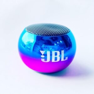 TAJO Portable 3D Mini Speaker Metal Round Mini Speakers Bluetooth Wireless for Home Office & Travel | Compatible for All Devices