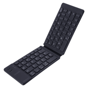 Buy Croma Rechargeable Bluetooth 3.0 Wireless Foldable Keyboard with Multi Device Connectivity (Lightweight, Black) Online - Croma