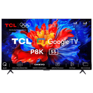 Buy TCL P8K 139.7 cm (55 inch) QLED 4K Ultra HD Smart Google TV with Google Voice Assistant (2025 model) Online - Croma