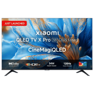 Buy Xiaomi X Pro Series 139.7 cm (55 inch) 4K Ultra HD QLED Smart Google TV with Google Voice Assistant (2025 model) Online - Croma
