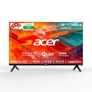 acer 80 cm (32 inches) V Pro Series HD Ready Smart QLED Google TV