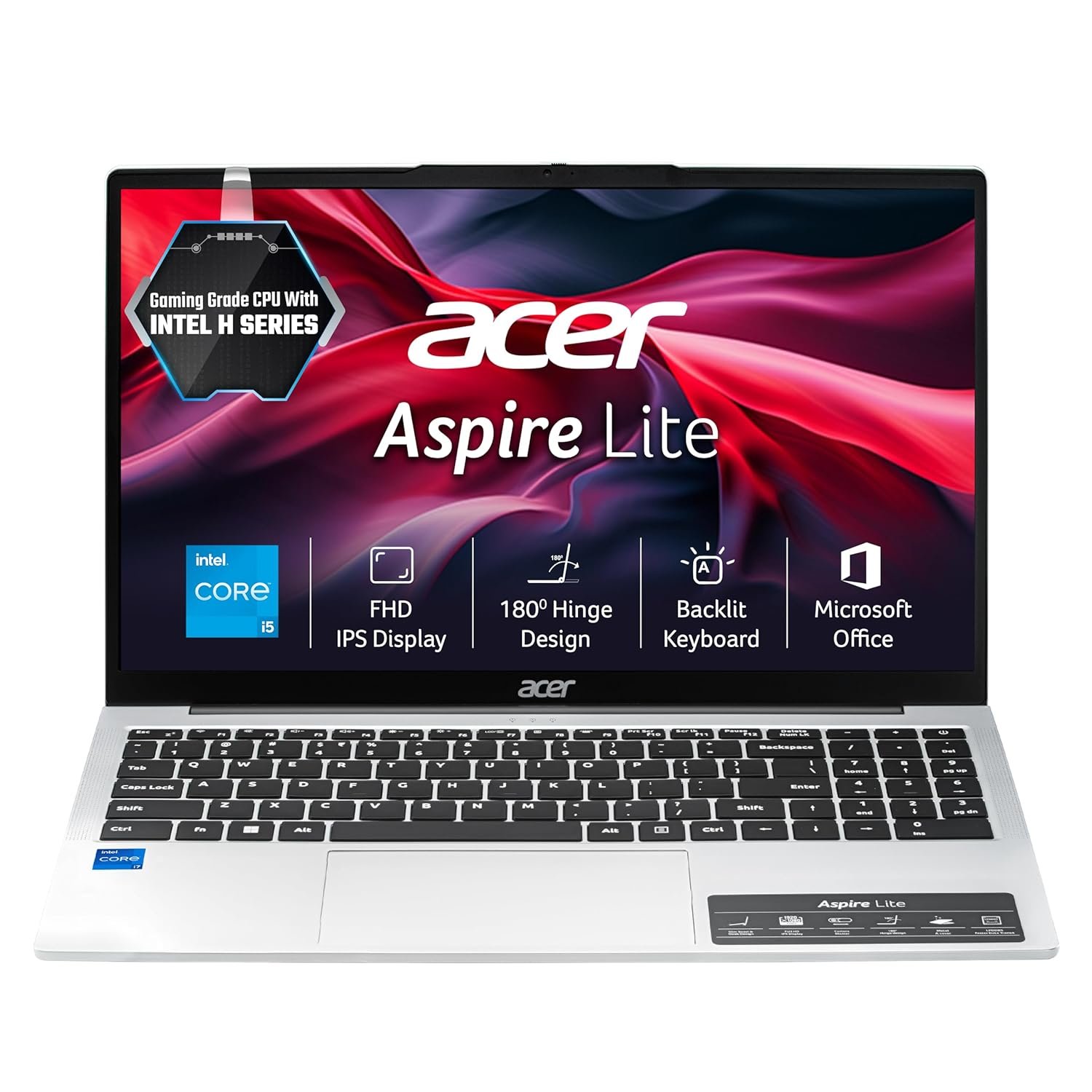 acer Aspire Lite 12th Gen Intel Core i5-12450H,16GB RAM/512GB SSD