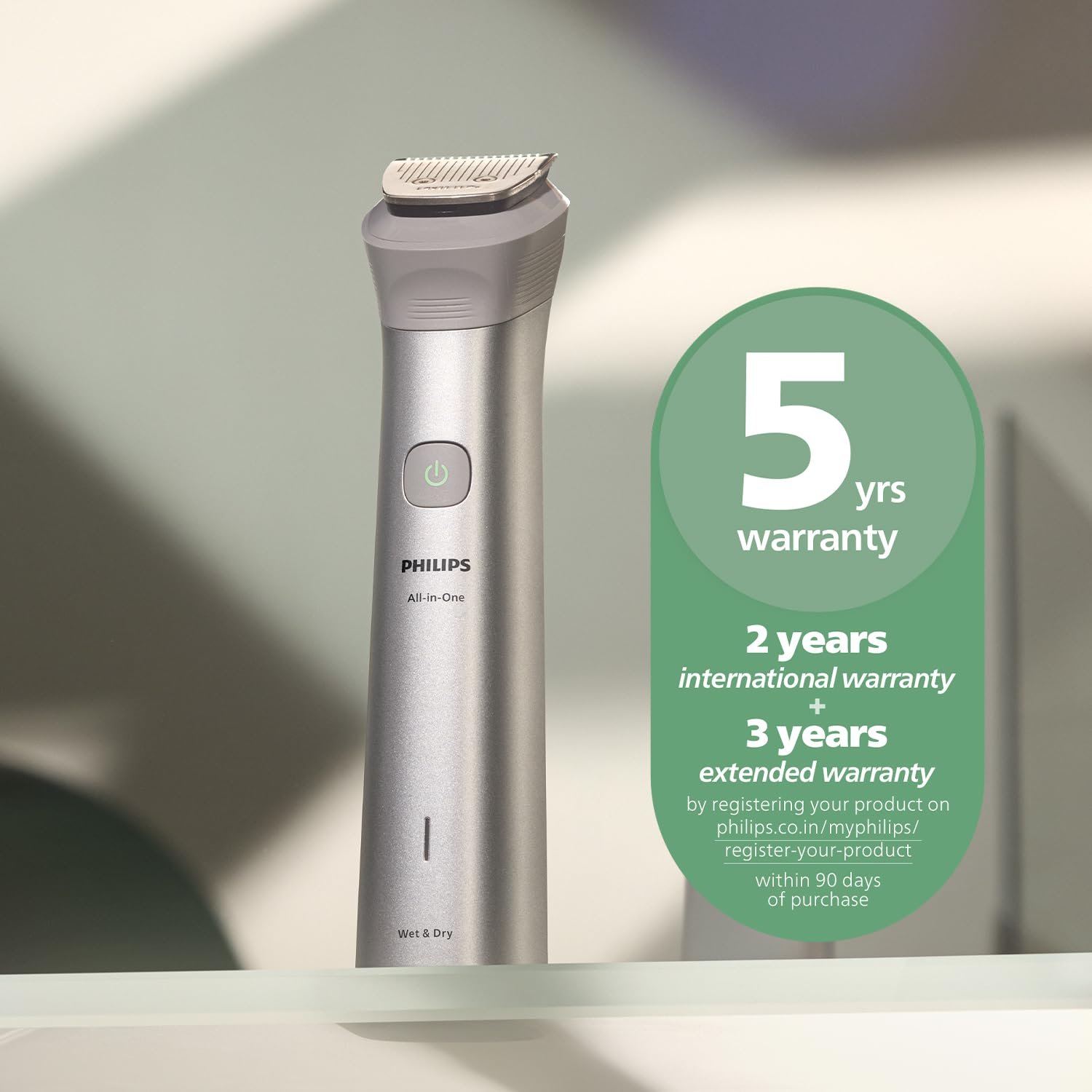 Philips India's No.1 Men's Trimmer | Beardsense Technology ,MG5932/15 - Image 3