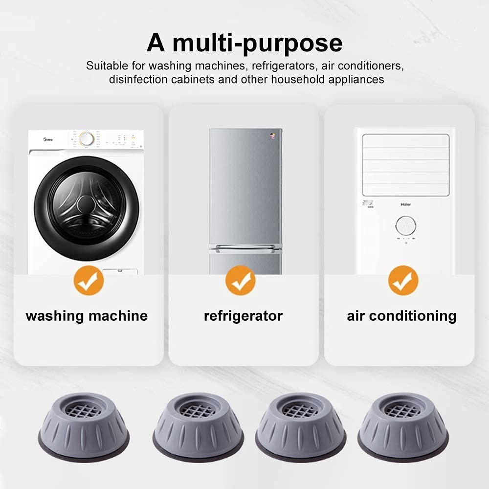 Nirency Washing Machine Stand - Anti Vibration and Non Slip Pads - Image 2