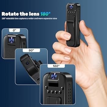 2MP WiFi Mini Pocket Camera 1080P Full HD Wearable Body Cam with Audio & Video - Image 6