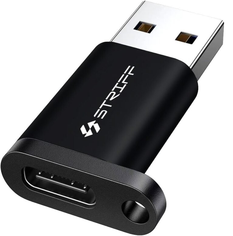 STRIFF OTG Type USB A to Type C Connector Compatible with All USB Devices