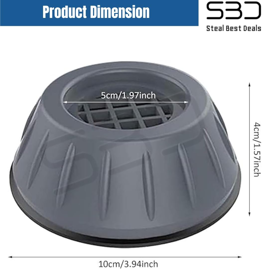 SBD Anti Vibration Pads for Washing Machine | Anti Vibration Pad (Small) - Image 6