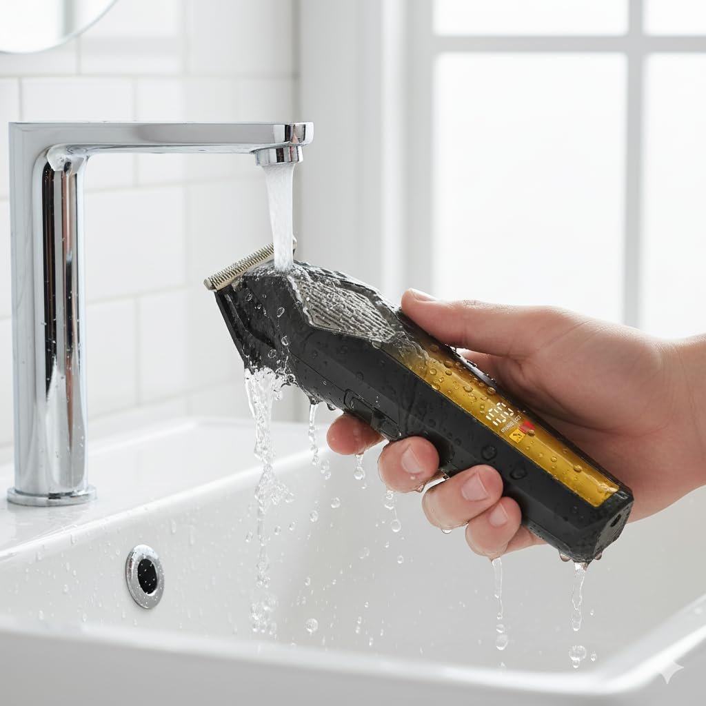 Drumstone (ππ ππππ«π¬ π°ππ«π«ππ§ππ²) Professional Menβs Hair Clipper β Electric Barber Trimmer Hair Cutting Machine - Image 6