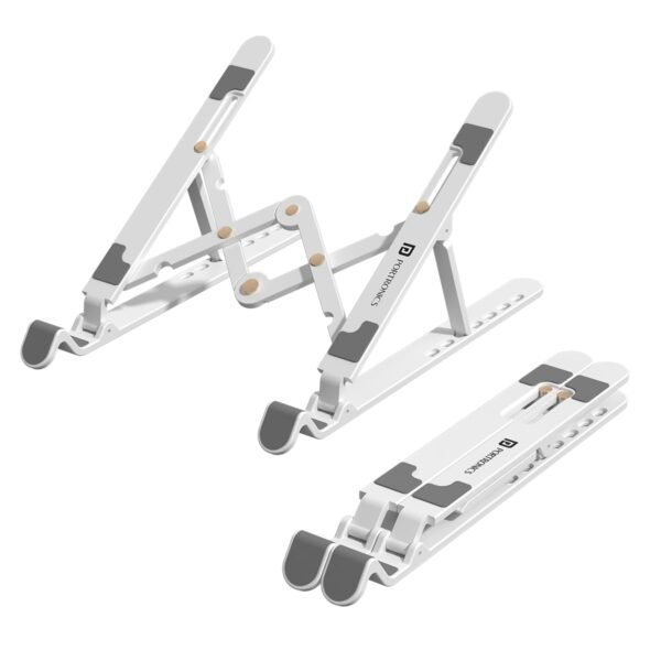 Portronics My Buddy K Lite Foldable Laptop Stand, 5 kg Max Weight