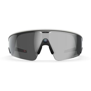 Oakley | Meta Vanguard with Meta AI, Audio, Photo, Video Compatibility – White, Prizm™ Black