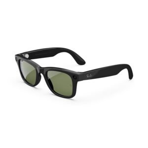 Ray-Ban Meta (Gen 1), Wayfarer, Large Shiny Black | Smart AI Glasses for Men, Women