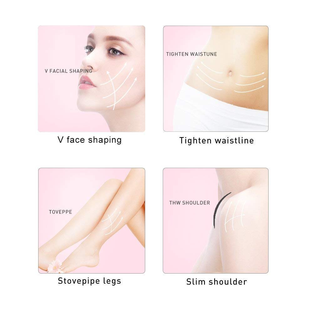 R A PRODUCTS RAPO Manual Roller 3D Y Shape Massager 360 Rotate Full Body Massage For Face Lifting Wrinkle Remover - Image 3