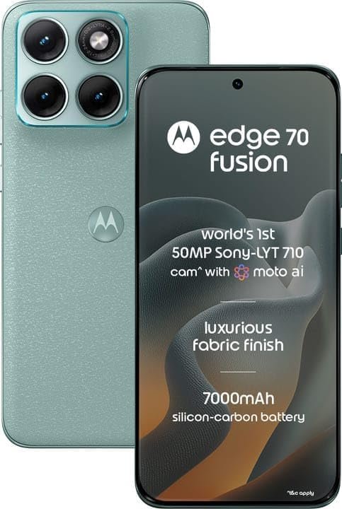 Motorola Edge 70 Fusion 5G (Pantone Blue Surf, 8GB RAM, 256GB Storage) - Image 3