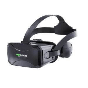 3D VR Headset with Built in Adjustable Headphones Virtual Reality Glasses with Adjustable Lenses