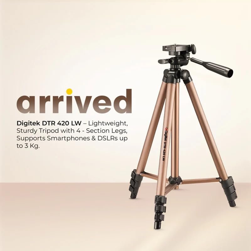 Digitek (DTR 420LW) Tripod for Camera & Smartphone with Holder - Image 2