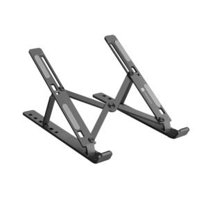 Portronics My Buddy K Portable Laptop Stand with Adjustable Height, Foldable
