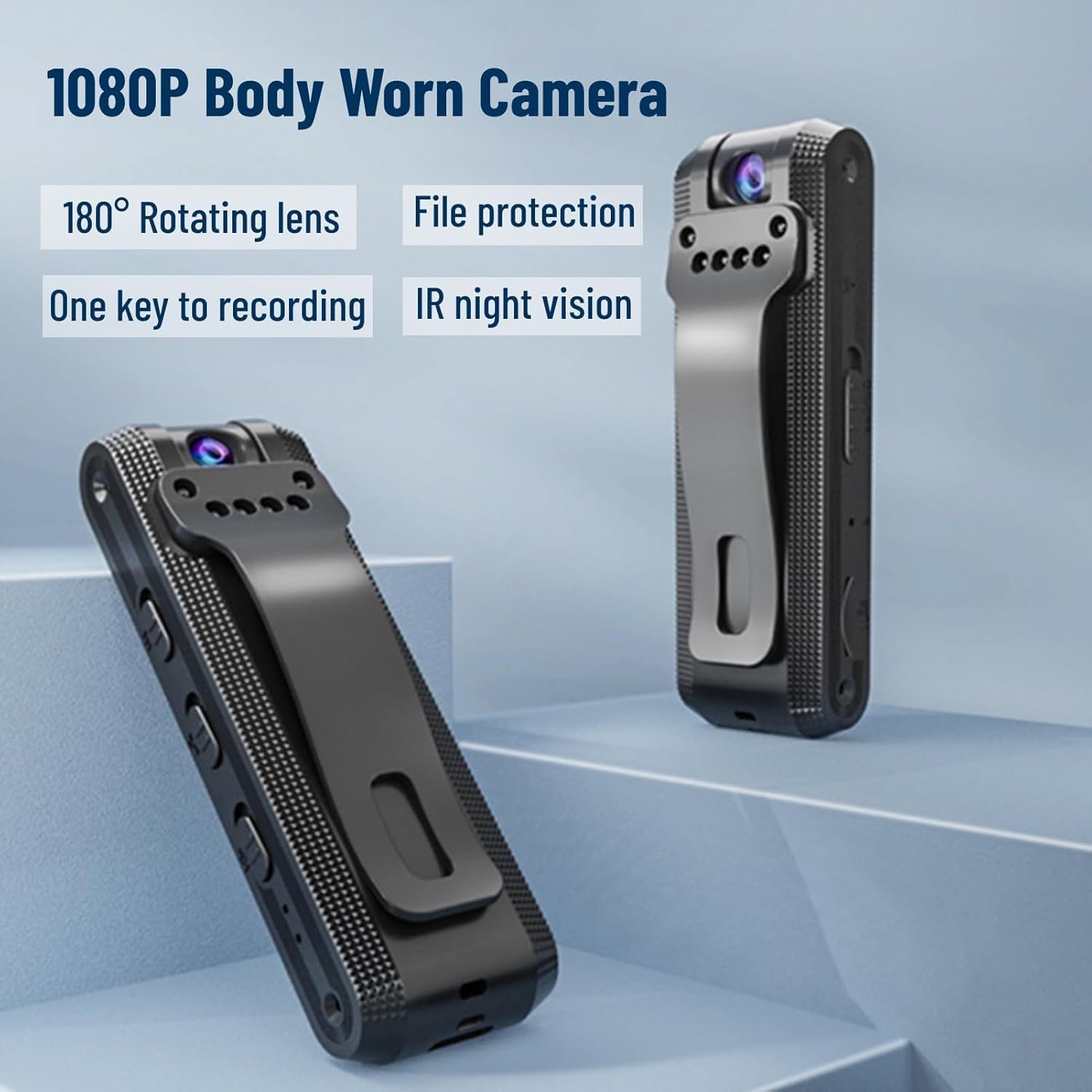 2MP WiFi Mini Pocket Camera 1080P Full HD Wearable Body Cam with Audio & Video - Image 8