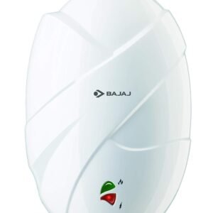 Bajaj Flora Water Heater with Thermoplastic Outer Body, 3 Litres, 4.5 KW, Fire Retardant Cable, ISI Certification, Neon Indicator, Elegant Body Shell