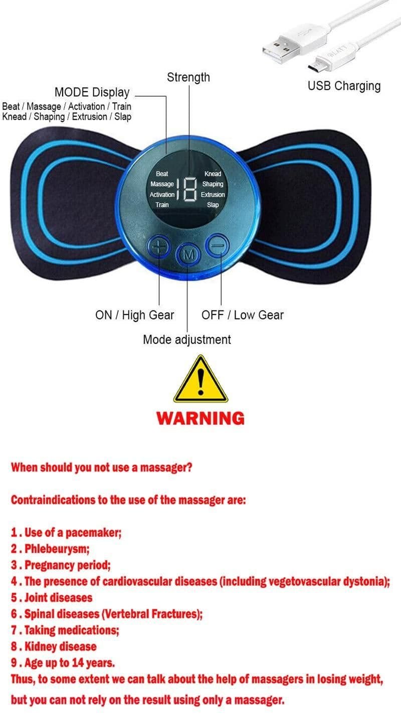 Unicorn Body Massager,Wireless Portable Neck - Image 7