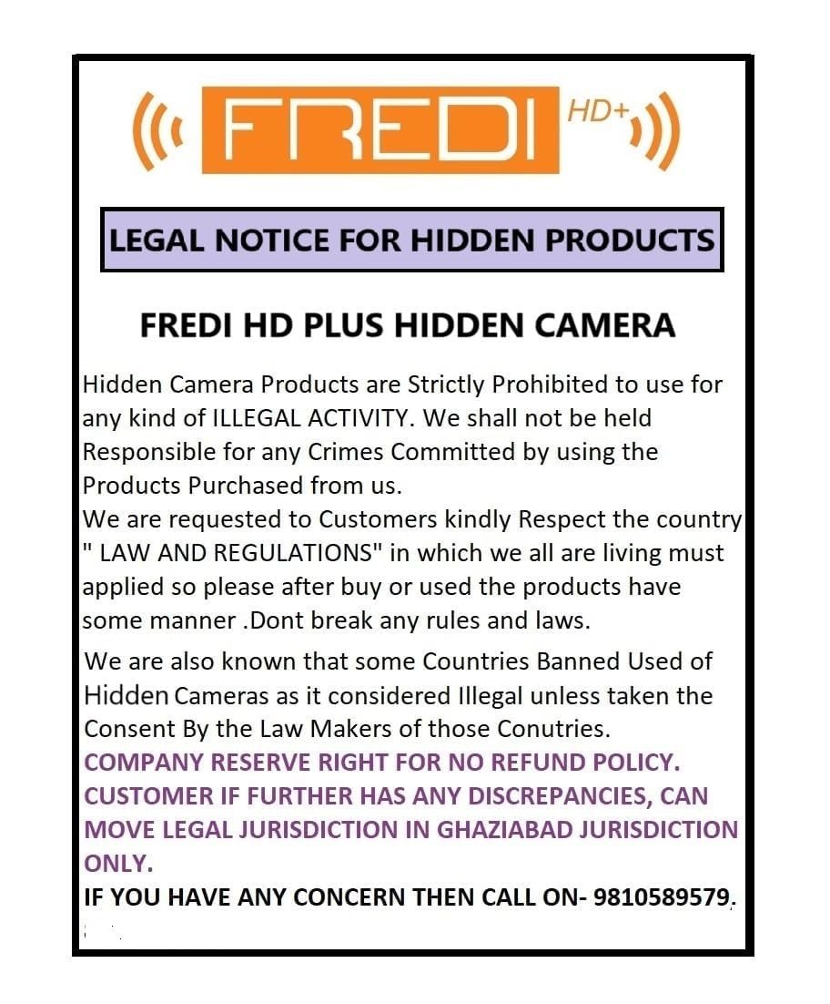 FREDI HD PLUS Button Wearable Mini Camera - Image 9
