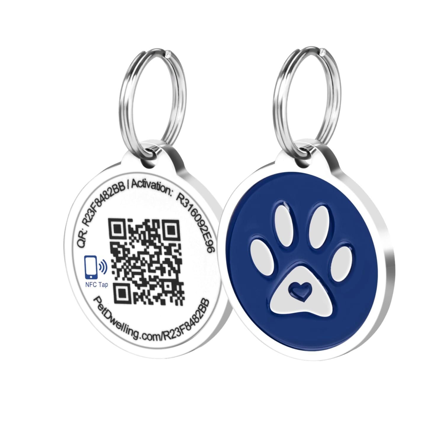 Pet Dwelling Petdwelling Blue Paw Qr Code