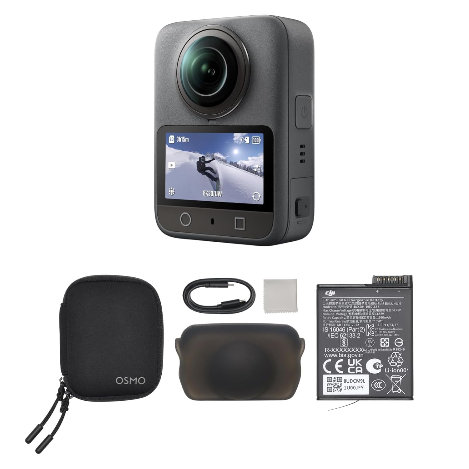 DJI Osmo 360 Standard Combo, 360 Camera With 1-Inch 360° Imaging