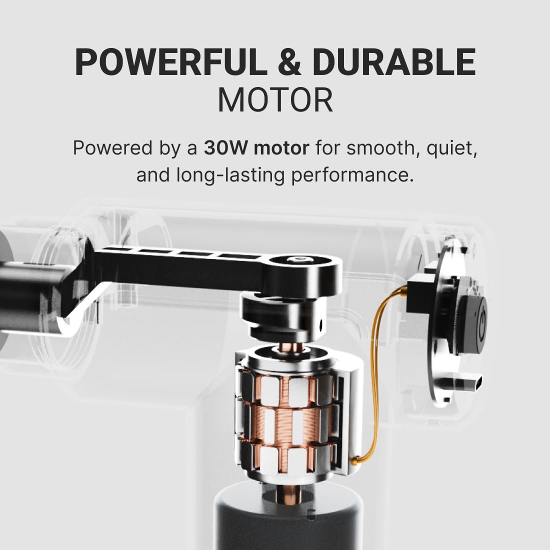 Cult Impact Deep tissue massage gun, 3000mAh battery, 6-speed intensity - Image 6