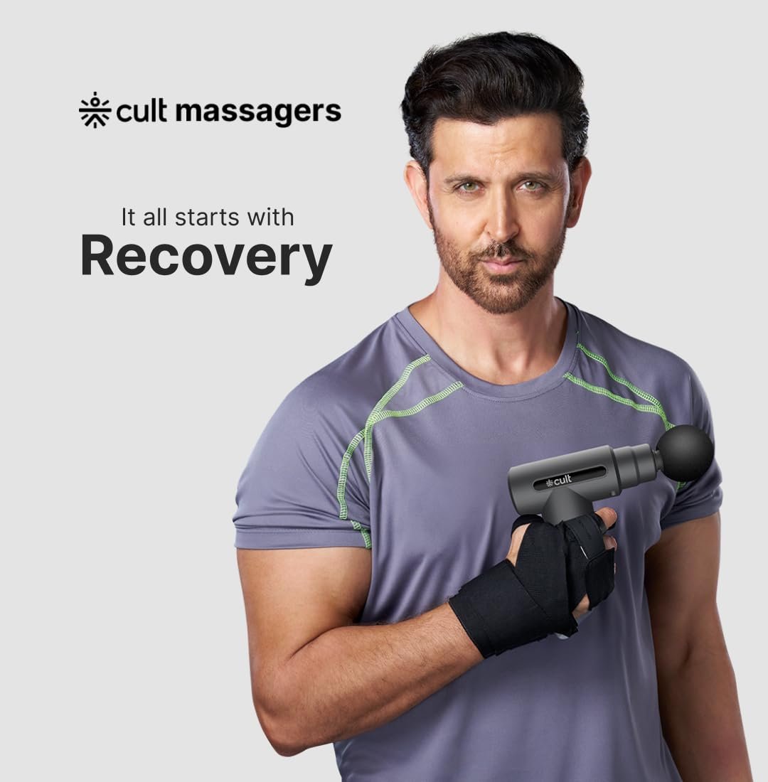 Cult Impact Deep tissue massage gun, 3000mAh battery, 6-speed intensity - Image 2