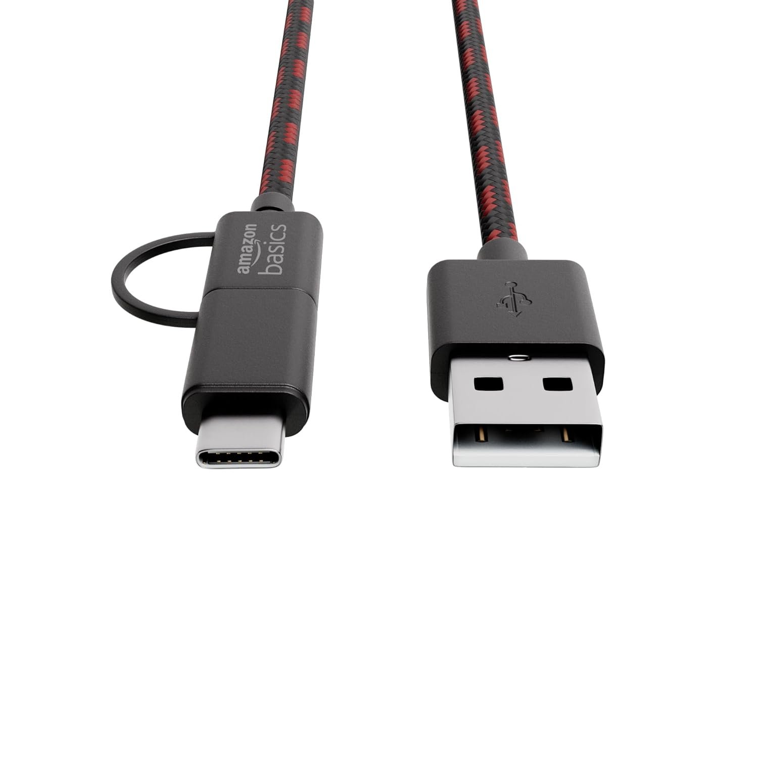 amazon basics 2-in-1 Type-C and Micro USB Braided Cable - Image 8