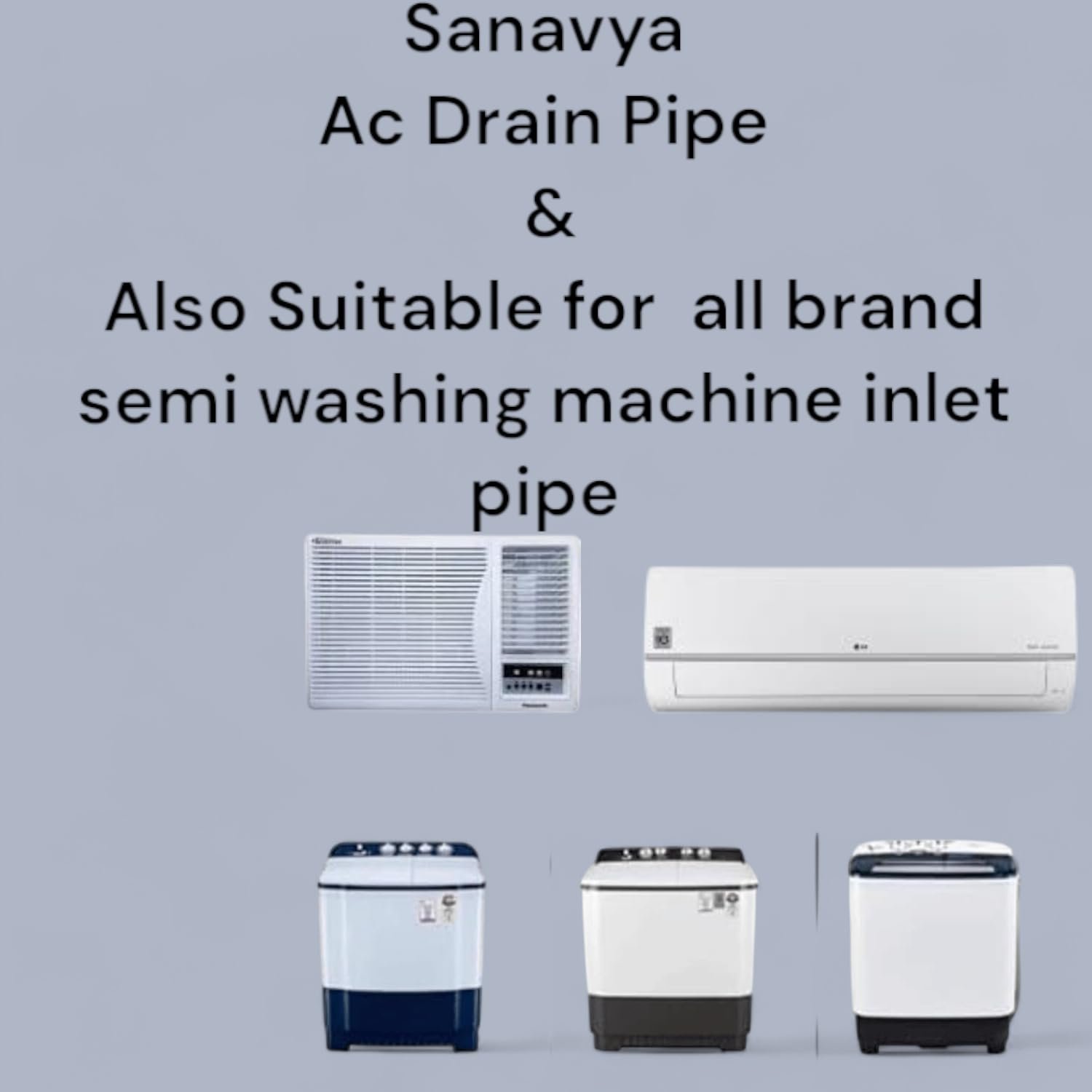 Sanavya® Semi-Automatic Washing Machine Water Inlet Pipe – 3 Meter - Image 3