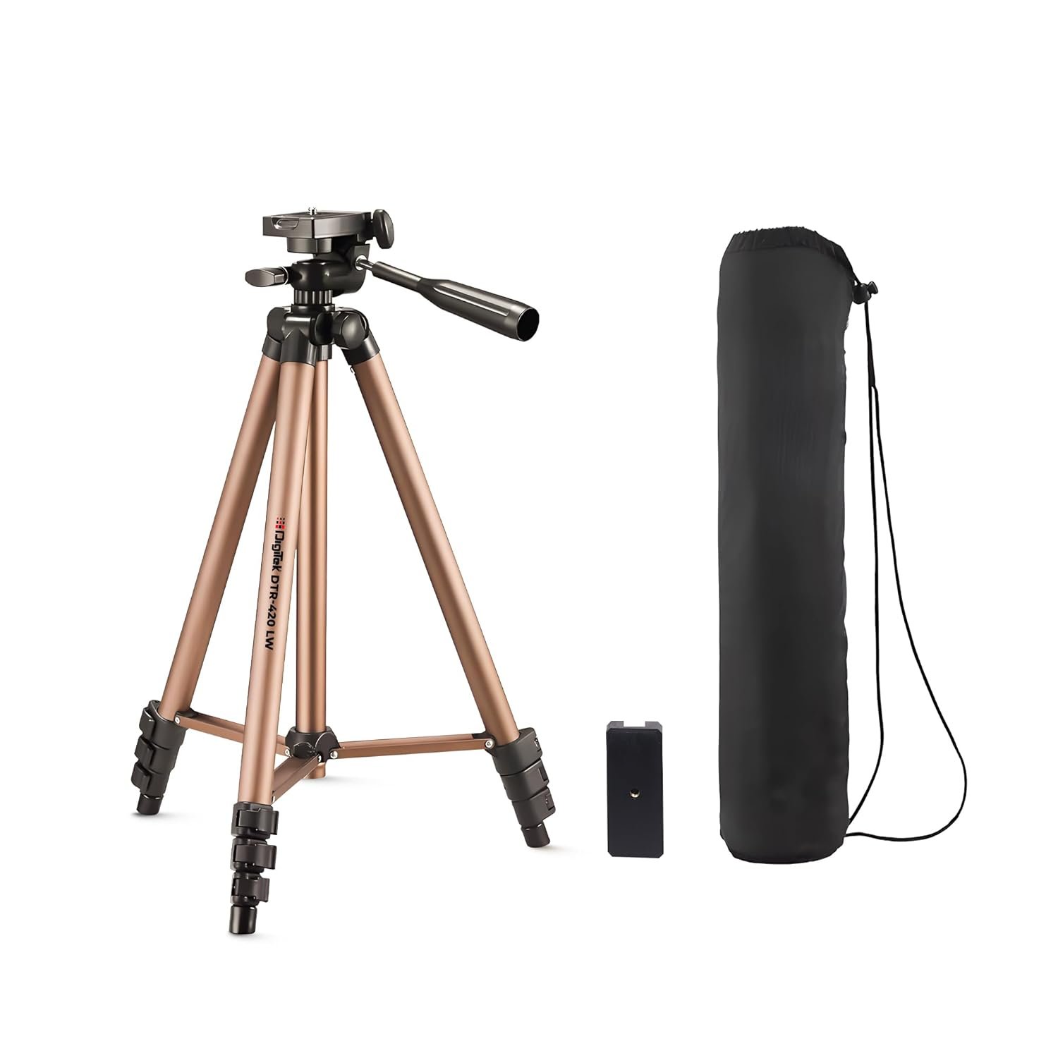 Digitek (DTR 420LW) Tripod for Camera & Smartphone with Holder