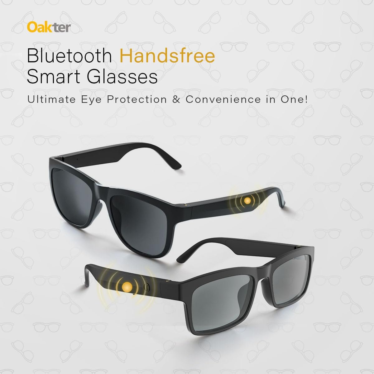 OAKTER Smart Glasses with Wireless Bluetooth - Image 3