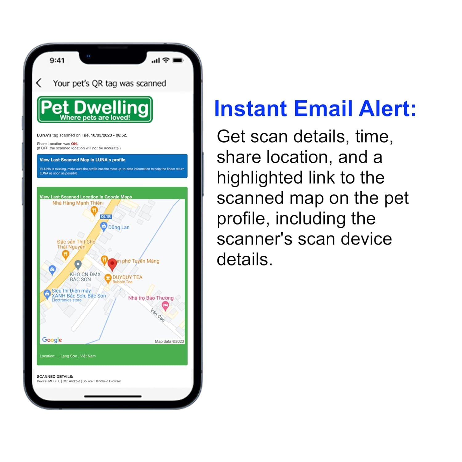 Pet Dwelling Petdwelling Blue Paw Qr Code - Image 6