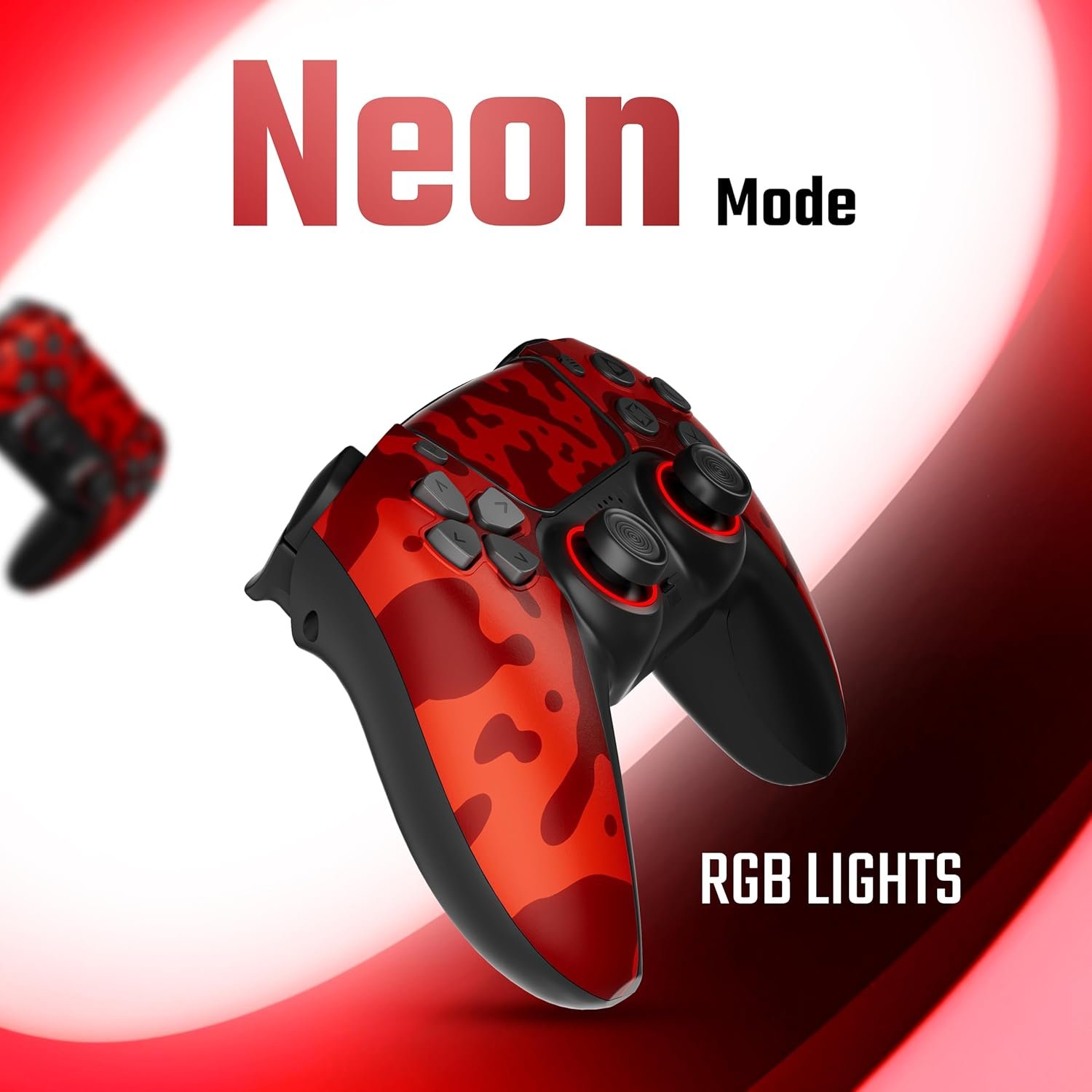 acer Nitro Katana NT-02 Wireless Multi-Platform Game Controller | Bluetooth 5.3 | Touchpad & Built-in Speaker | Dual Vibration | MR/ML Programmable Buttons | Hall Triggers | Switch/PC/Android/iOS/PS4 - Image 8
