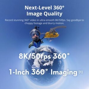 DJI Osmo 360 Standard Combo, 360 Camera With 1-Inch 360° Imaging