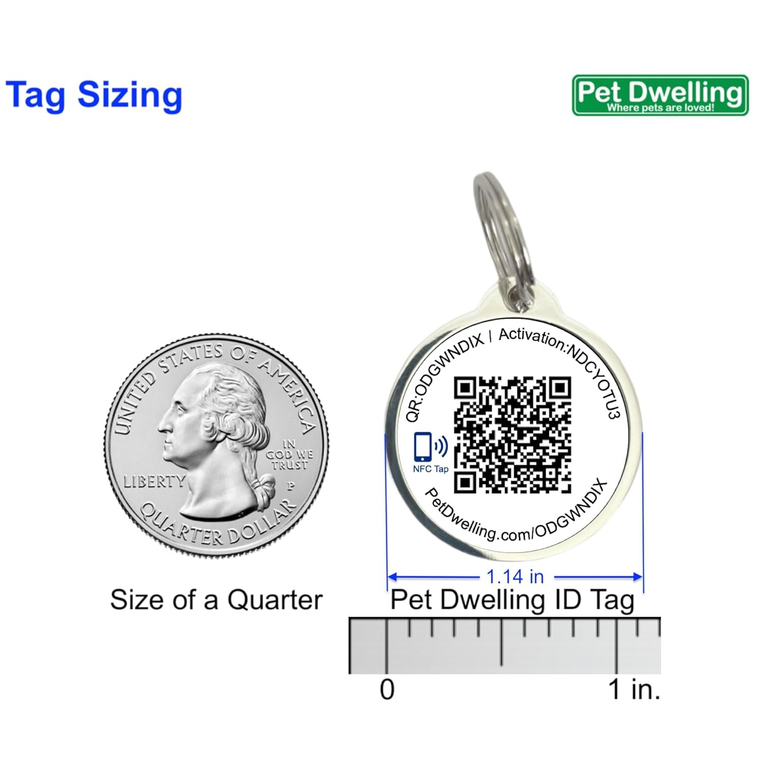 Pet Dwelling Petdwelling Blue Paw Qr Code - Image 3