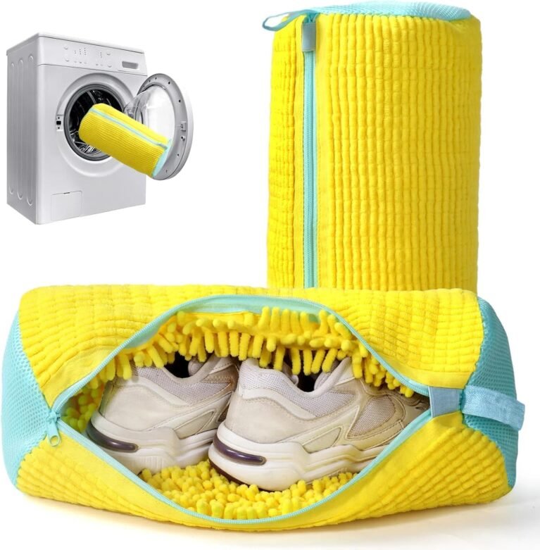 E-COSMOS® Shoe Washing Machine Bag Laundry Shoes Bag for Washer and Dryer