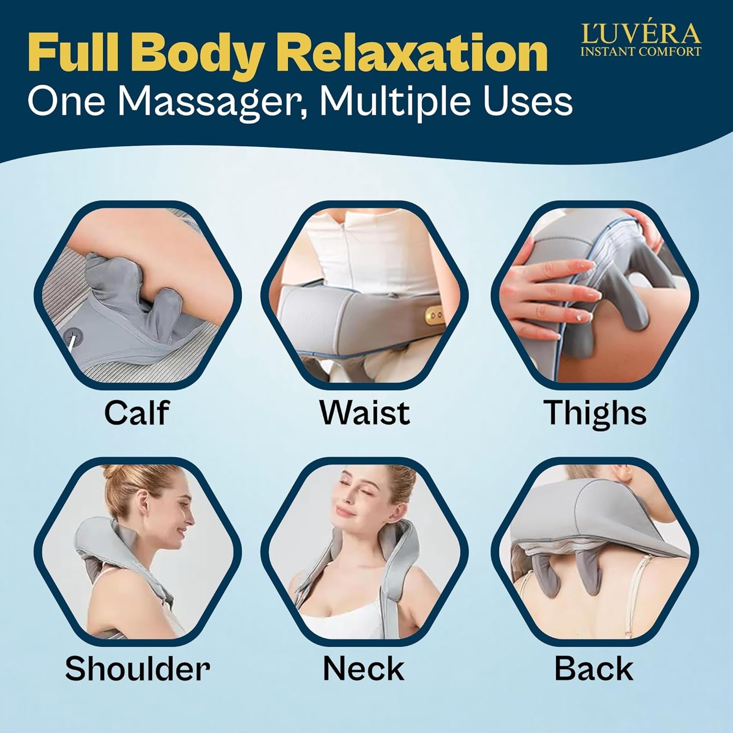 L'UVEŔA Neck and Back Massager - Image 6