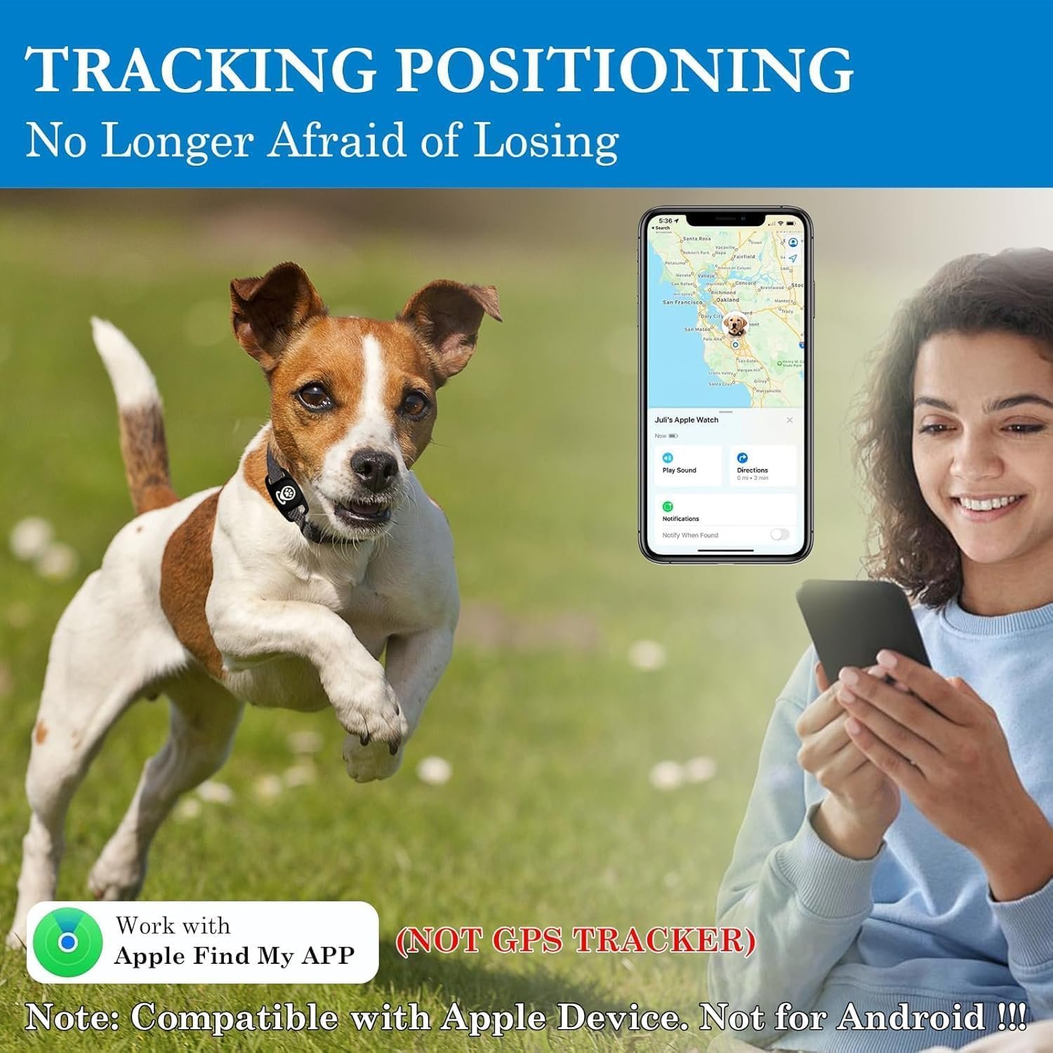 Pet Tracker for Dogs, Dog Tracker Smart Pet - Image 2