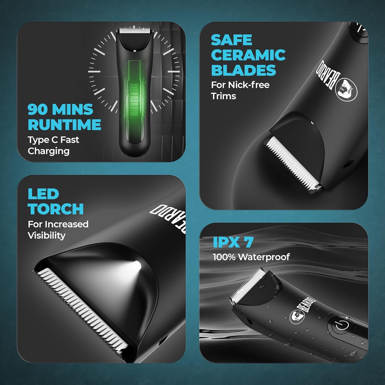 Beardo Ball Safe Pro Trimmer - Image 3