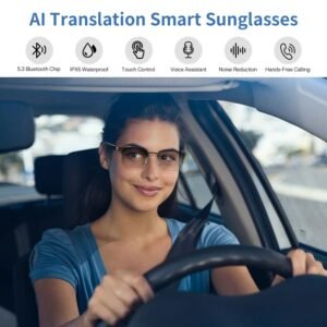 AI Translation Smart Glasses for Men Women
