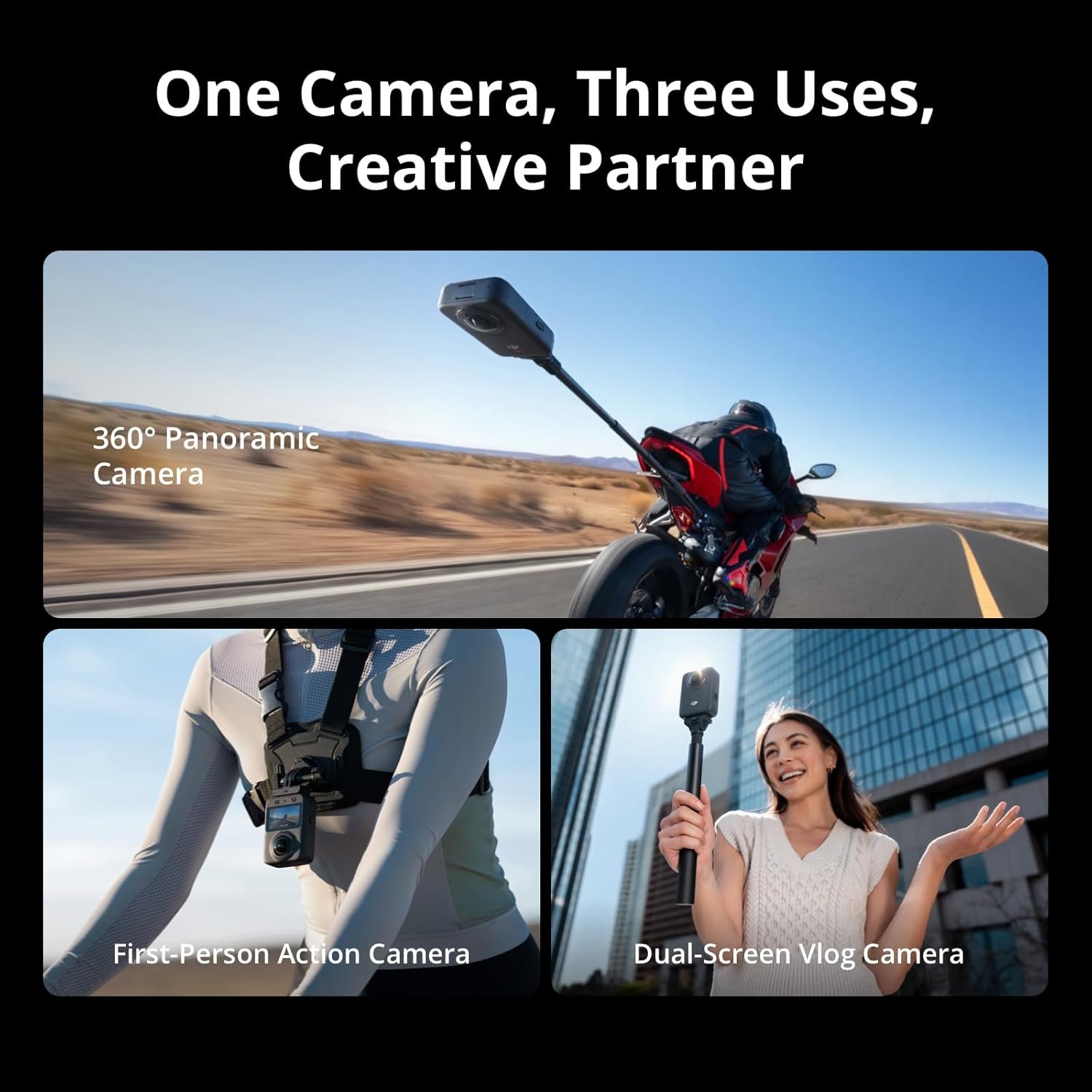 DJI Osmo 360 Standard Combo, 360 Camera With 1-Inch 360° Imaging - Image 7
