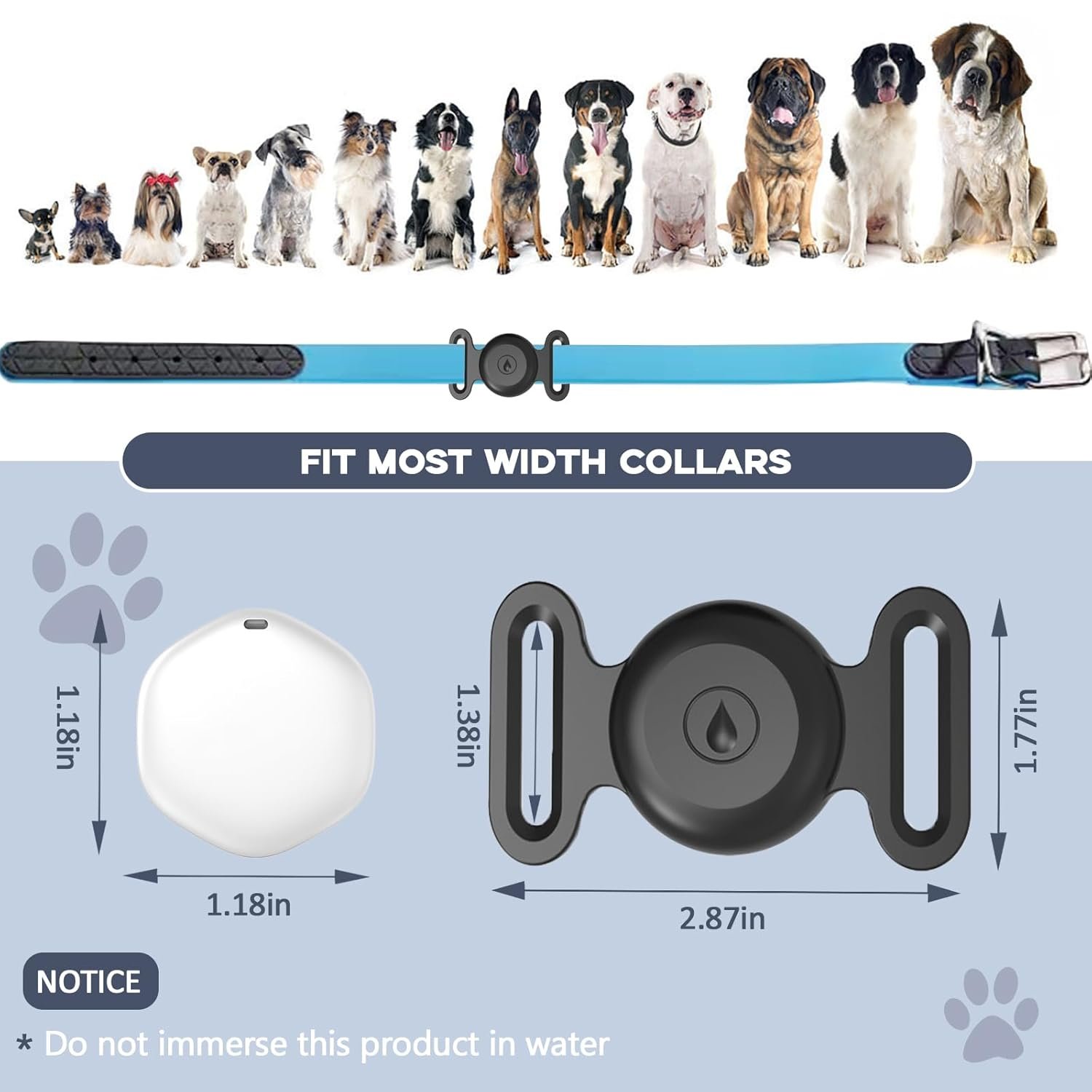 GPS Tracker for Dogs, Mini GPS Cat Tracker - Image 5