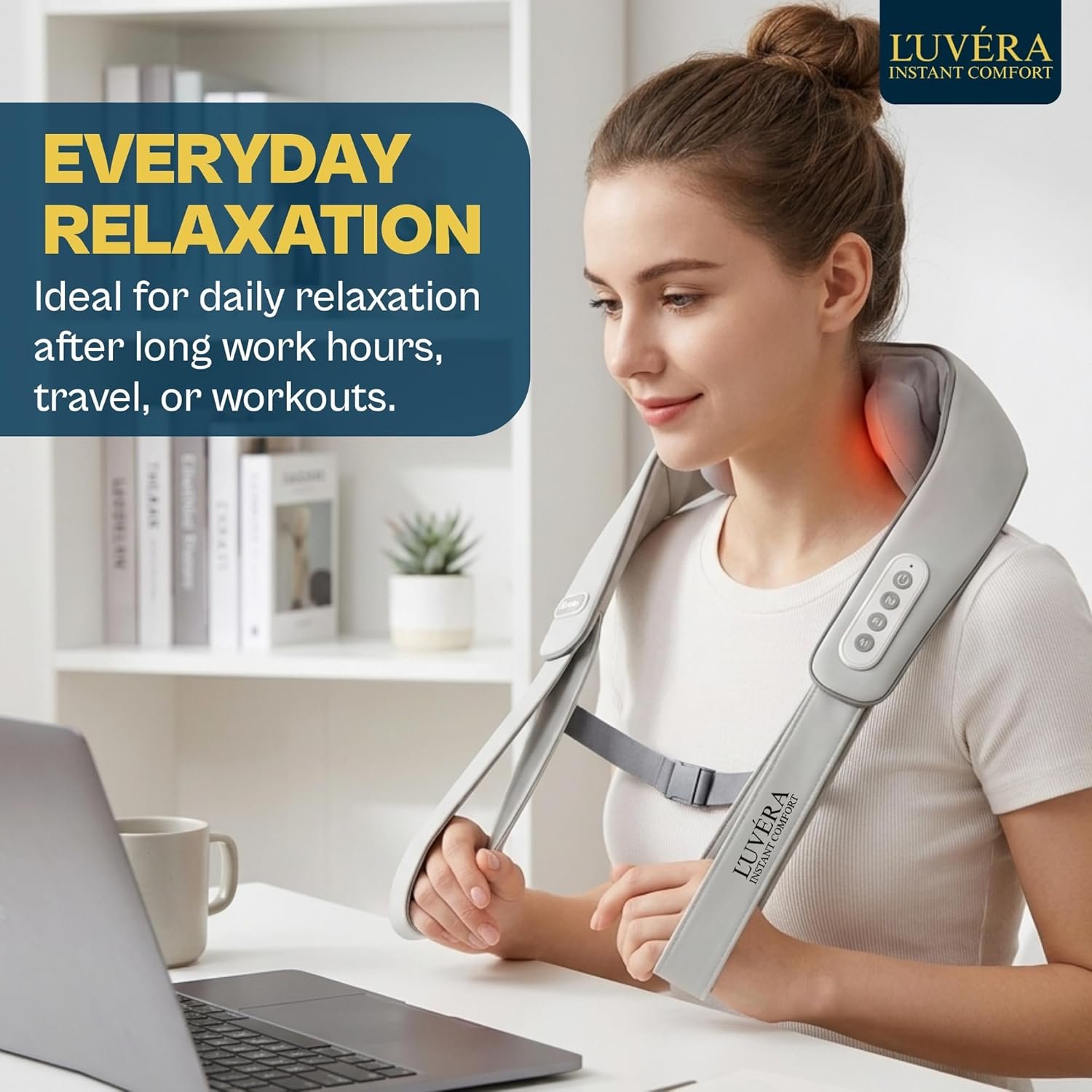 L'UVEŔA Neck and Back Massager - Image 3