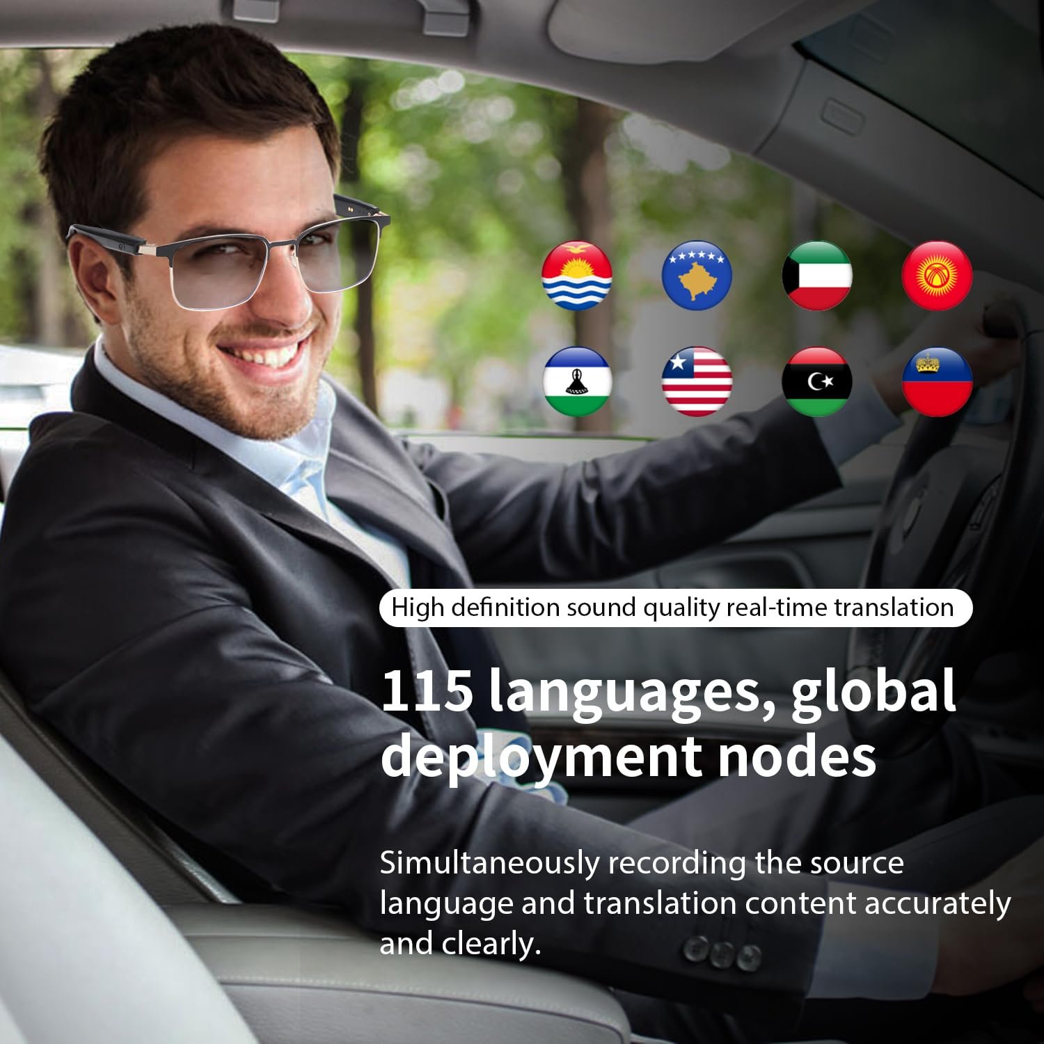 AI Translation Smart Glasses for Men Women - Image 3