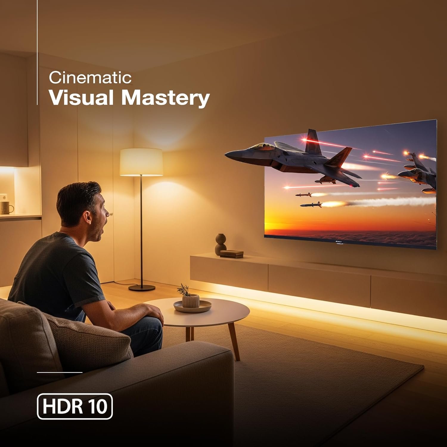 SANSUI 109cm (43) Full HD Collita Smart TV with IPS Panel - Image 3
