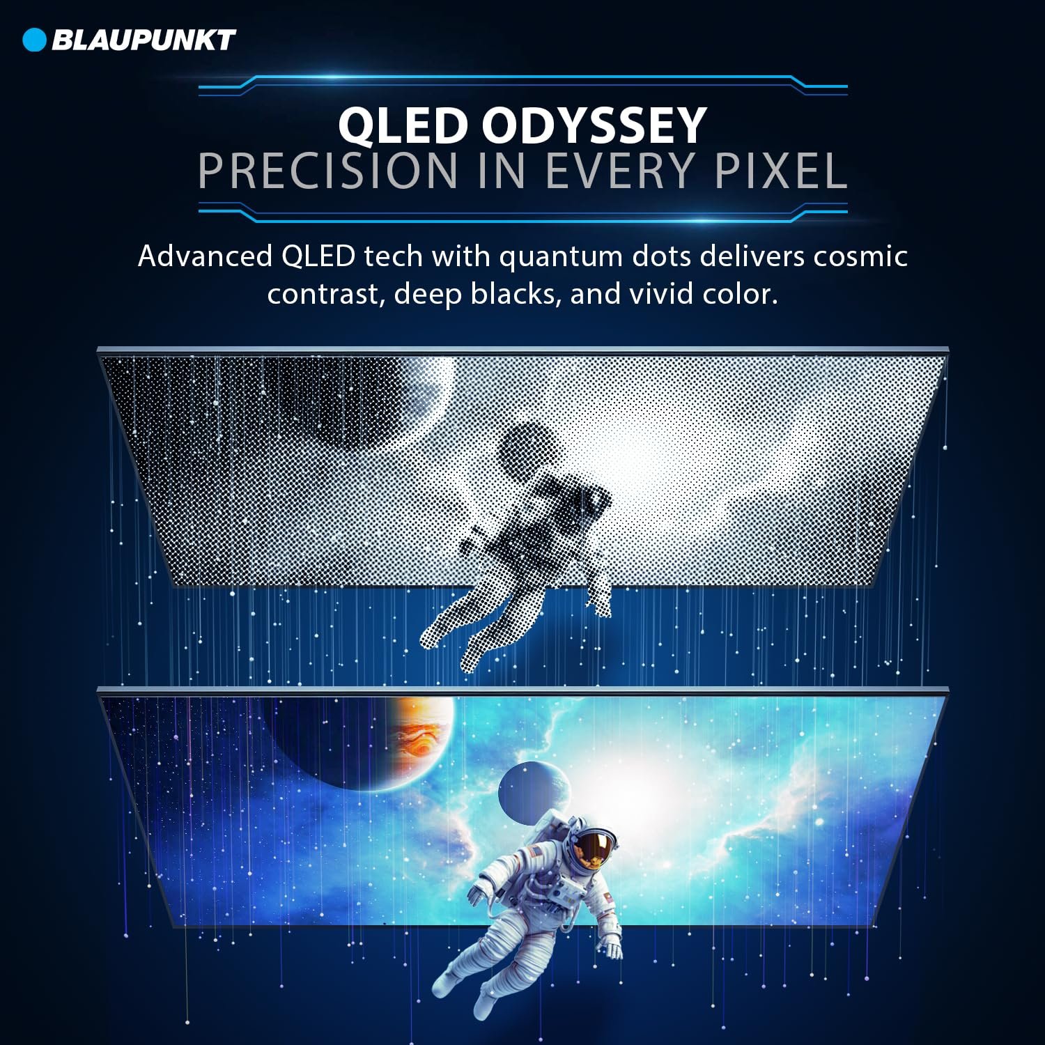 Blaupunkt 100 cm (40 inches) Quantum Dot Series QLED Google Android TV 40QD7070 - Image 12