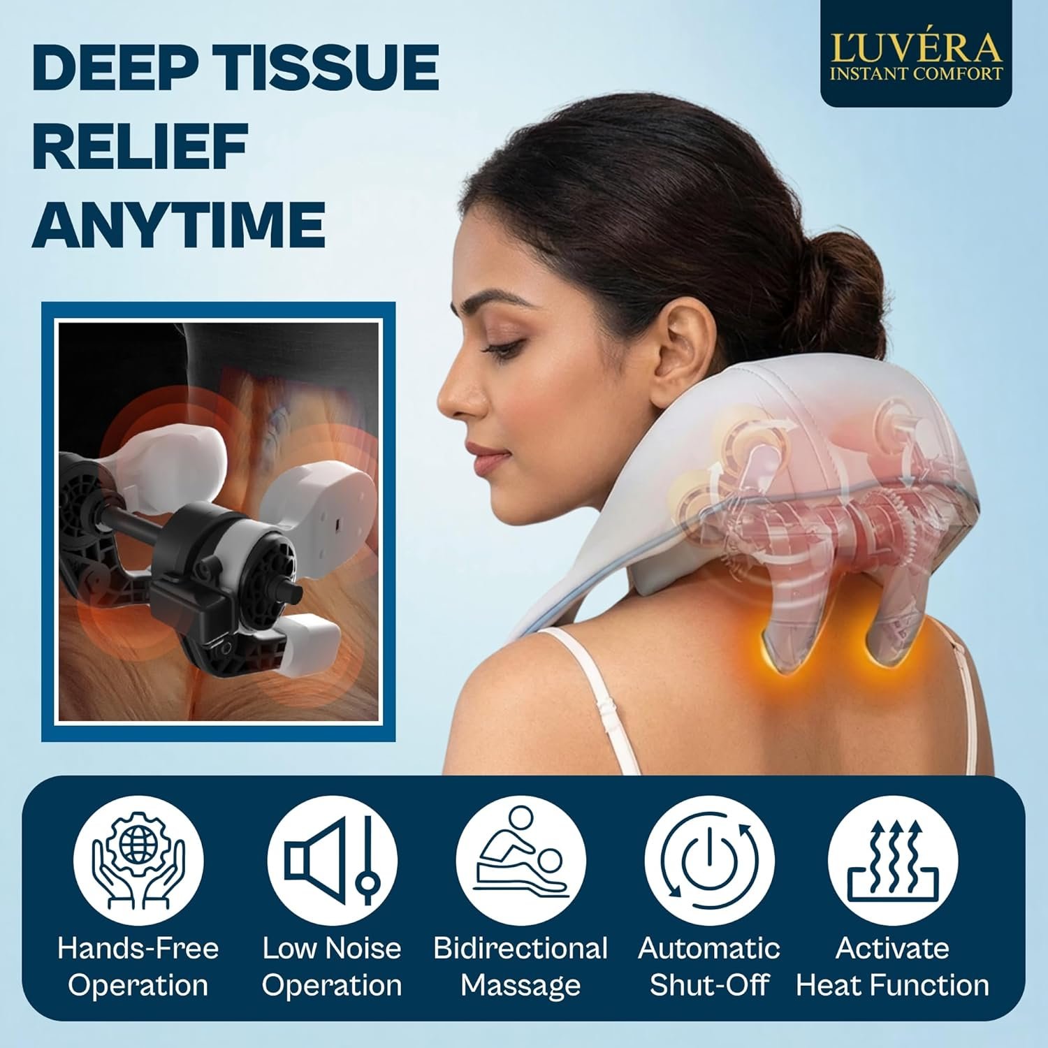 L'UVEŔA Neck and Back Massager - Image 5