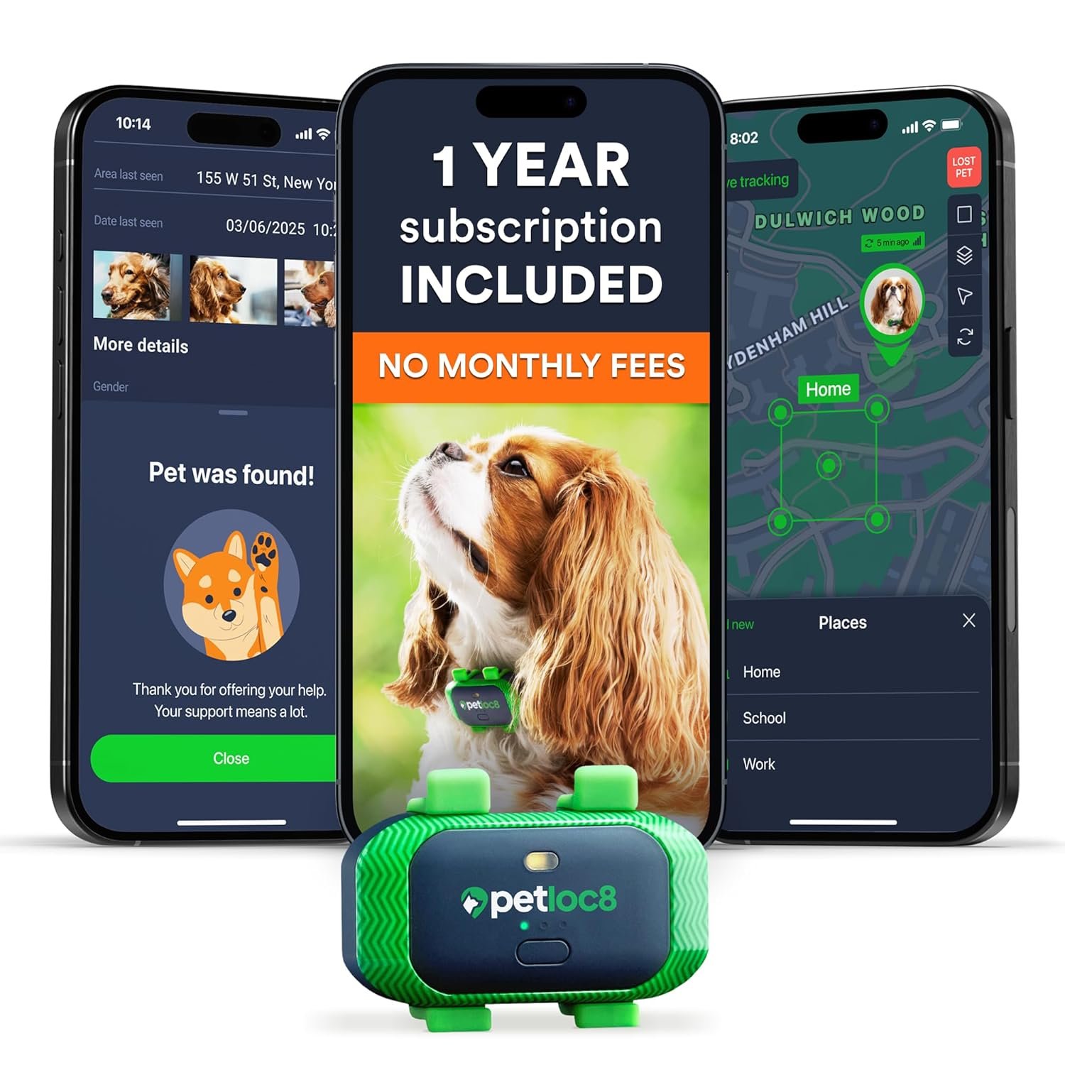 Dog GPS Tracker With Smart Alerts